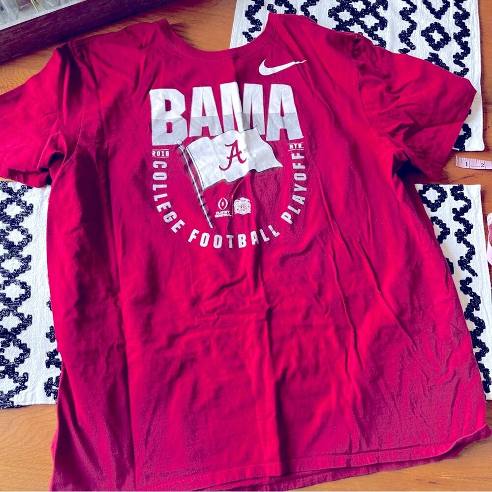 The Nike Tee 2016 Bama Alabama Crimson Tide Football athletic cut mens size XXL